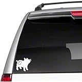 Love Piglet 6" Car Vinyl Decal Sticker Pig hog Baby pet Farm Ranch Heart giftJ28