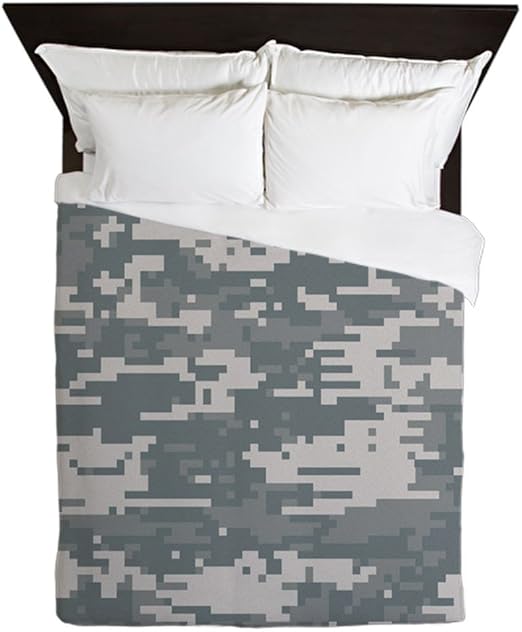 Amazon Com Cafepress Digital Camo Queen Duvet Home Kitchen