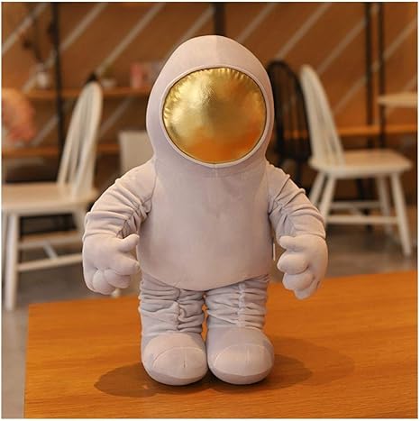 Amazon Co Jp Hmmj 北欧原宿ぬいぐるみ 子供のためのシミュレーション宇宙服宇宙飛行士人形取り外し可能なバックパックとすべての年齢の大人 Color Graya Size 33cm ホーム キッチン