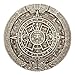 Ebros Gift Mexica Aztec Maya Solar Xiuhpohualli & Tonalpohualli Auspicious Wall Calendar Hand Painted Decor Sculpture 10.75