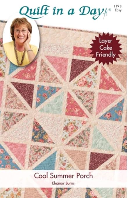 Buy Quilt In A Day Signature Quilt Pattern Cool Summer Porch Online At Low Prices In India Amazon In