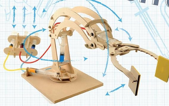 Amazon 水圧で動くロボットアーム あおぞら プログラミング ロボティクス ホビー