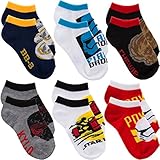 Star Wars 6 Pairs of Boys Low Cut No Show Socks By