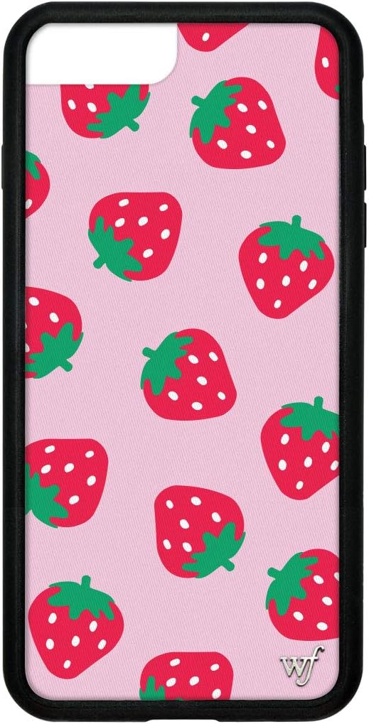 Wildflower Limited Edition Cases for iPhone 6 Plus, 7 Plus, or 8 Plus (Strawberries) Amazon.co
