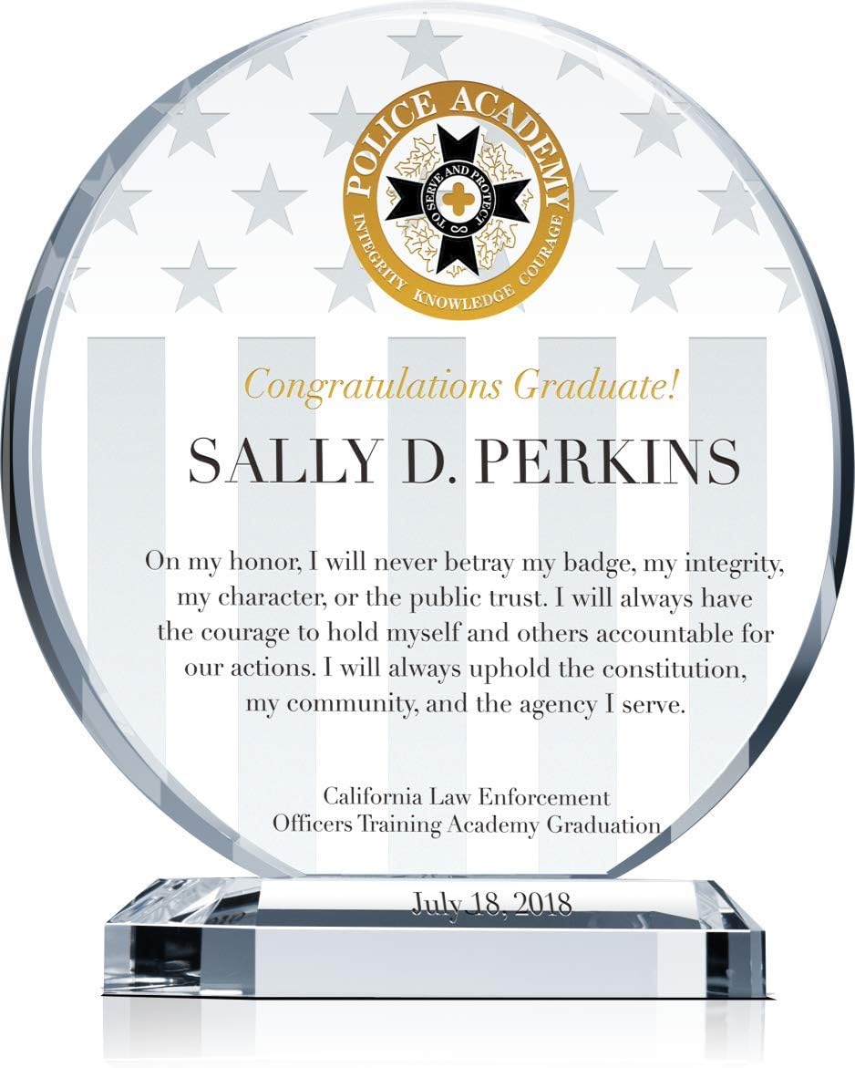 gift for husband graduating from police academy