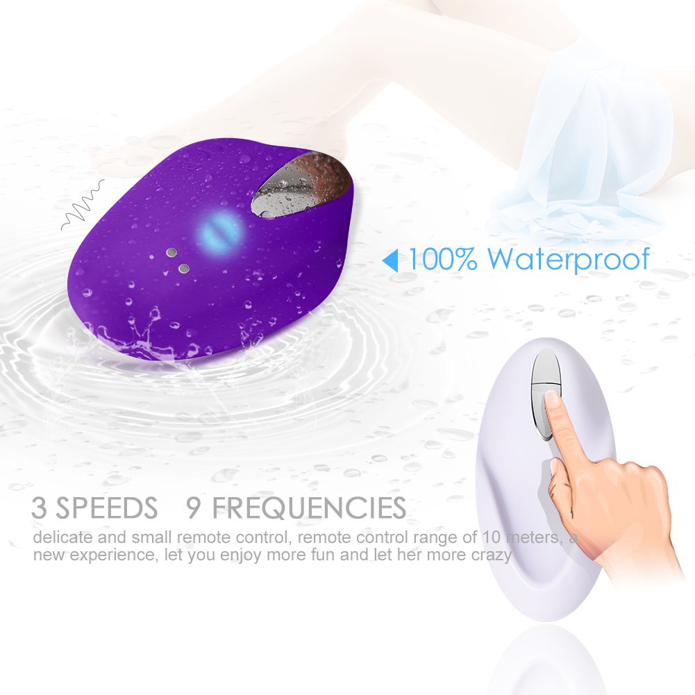 Wearable Wireless Remote Control G Spot Vibrator,Rechargeable Waterproof Clitoris Stimulator/Adult Sex Toys for Women and Couples