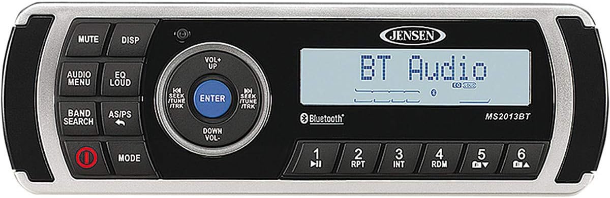 Jensen AM/FM/USB Waterproof Bluetooth Stereo