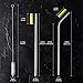 Metal Straws for Drinks With Silicone Tips and Long Brushes, Reusable Stainless Steel Drinking Straw For 20 30 OZ Tumblers, Dishwasher Safe(Set of 8)
