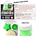 Epoxy Resin Color Pigment Mica Powder for Soap Making Supplies, Slime Coloring, Bright True Fluorescent Colors Cold Process Stable Matte Dye Colorant Stardust Micas Neon Green Lightning