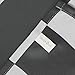Deconovo Gray Striped Room Darkening Window Curtains Thermal Insulated Grey and Greyish White Striped Curtains for Bedroom 52W X 84L Gray 2 Panels