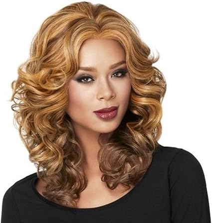 Amazon Com Ggvk W Women S Wig Medium Length Curly Wavy Premium