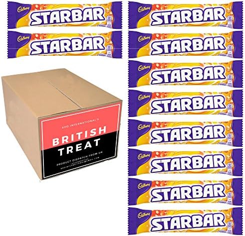 KDD International's Cadbury Chocolates 10 Packs - British Gift - (Starbar 49g)