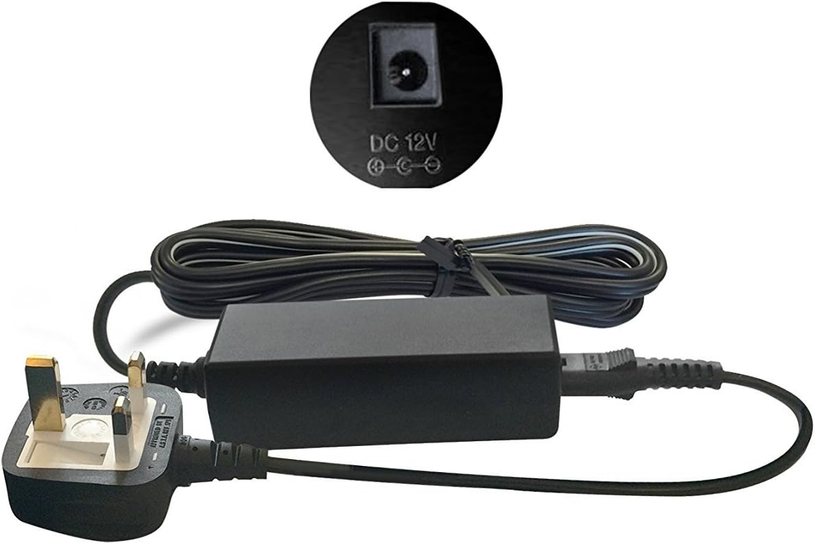 ABC Products Replacement for Casio DC 12V / 12V Volt Mains Adapter Adaptor Power Supply Cord AD