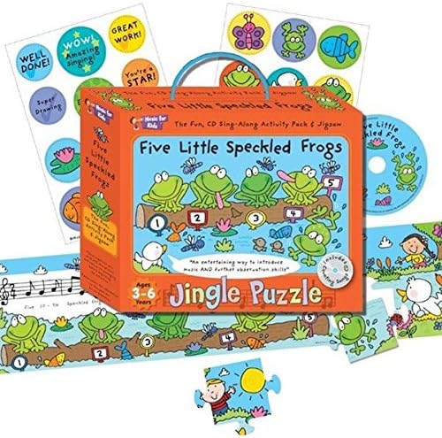 Music For Kids Five Little Speckled Frogs Jingle Puzzle