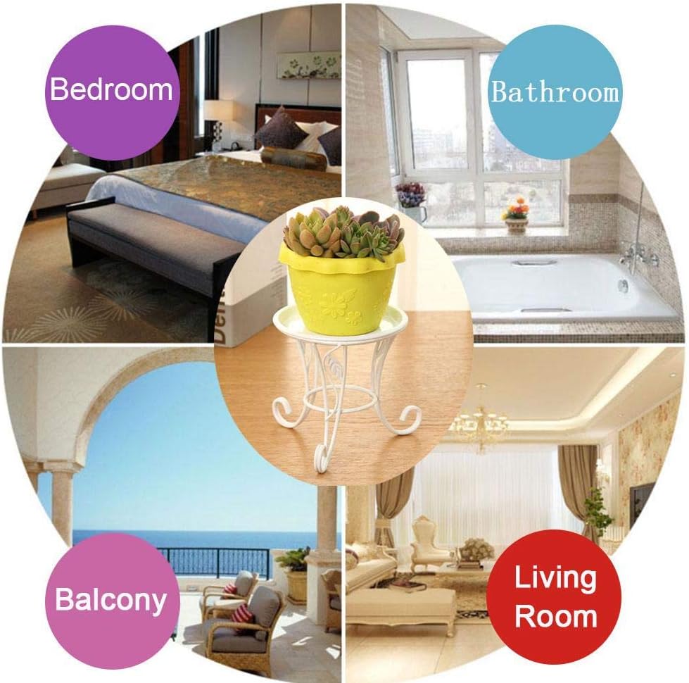 Soportes estante de hierro suculento estante de hierro para interiores