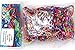 Rainbow Loom Specialty Tie-Dye Mixed Dual Color Latex-Free Refill Bands, 600 Count Plus 24 C-Clips