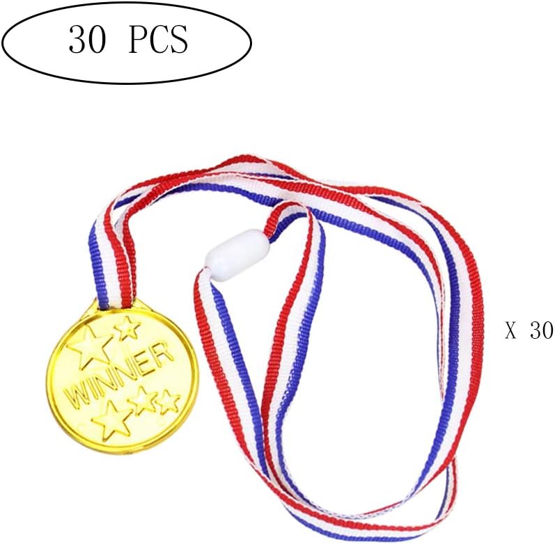 Aweisile Kids Medals 30Pcs Medals for Children Sports Day Medals Winner