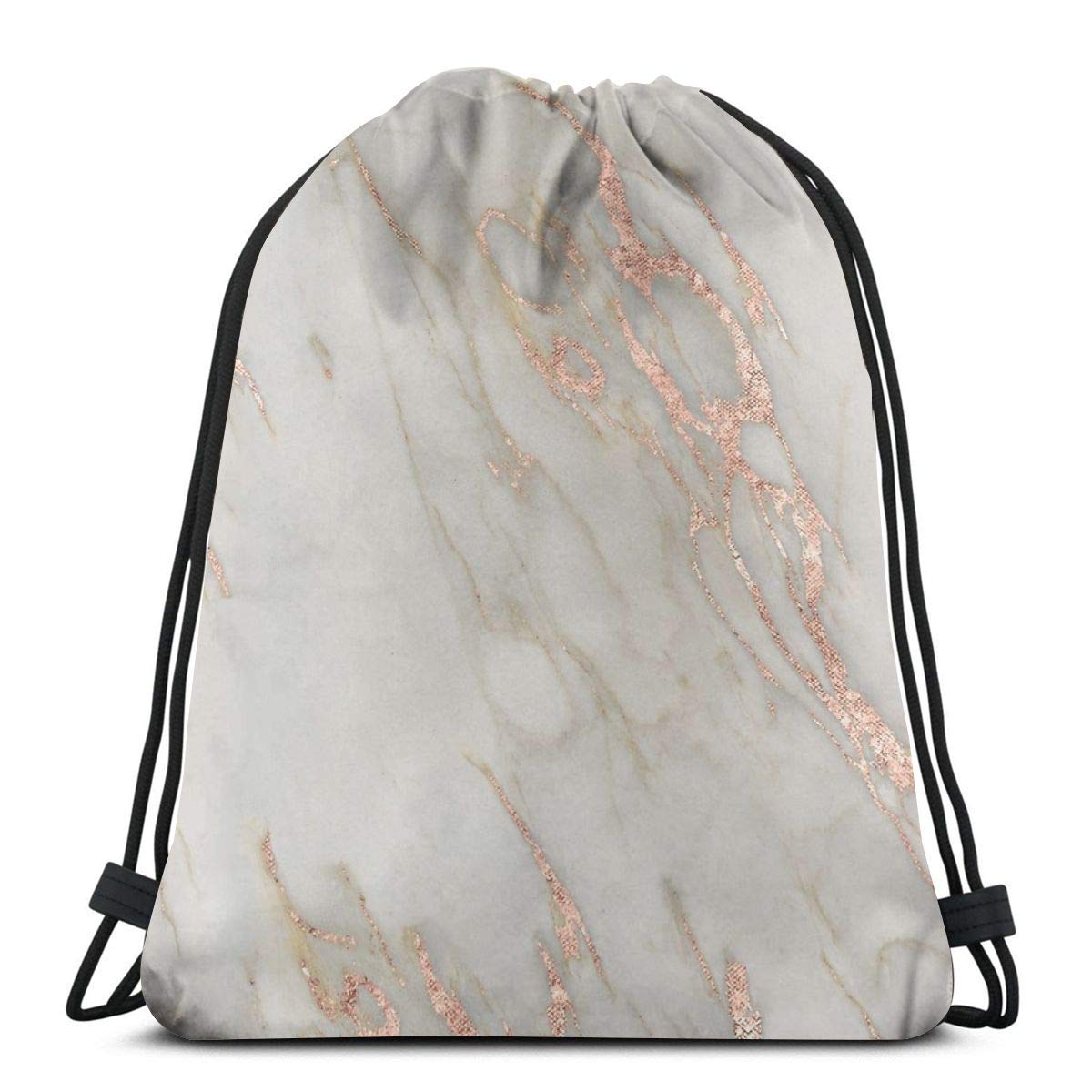 rose gold marble backpack
