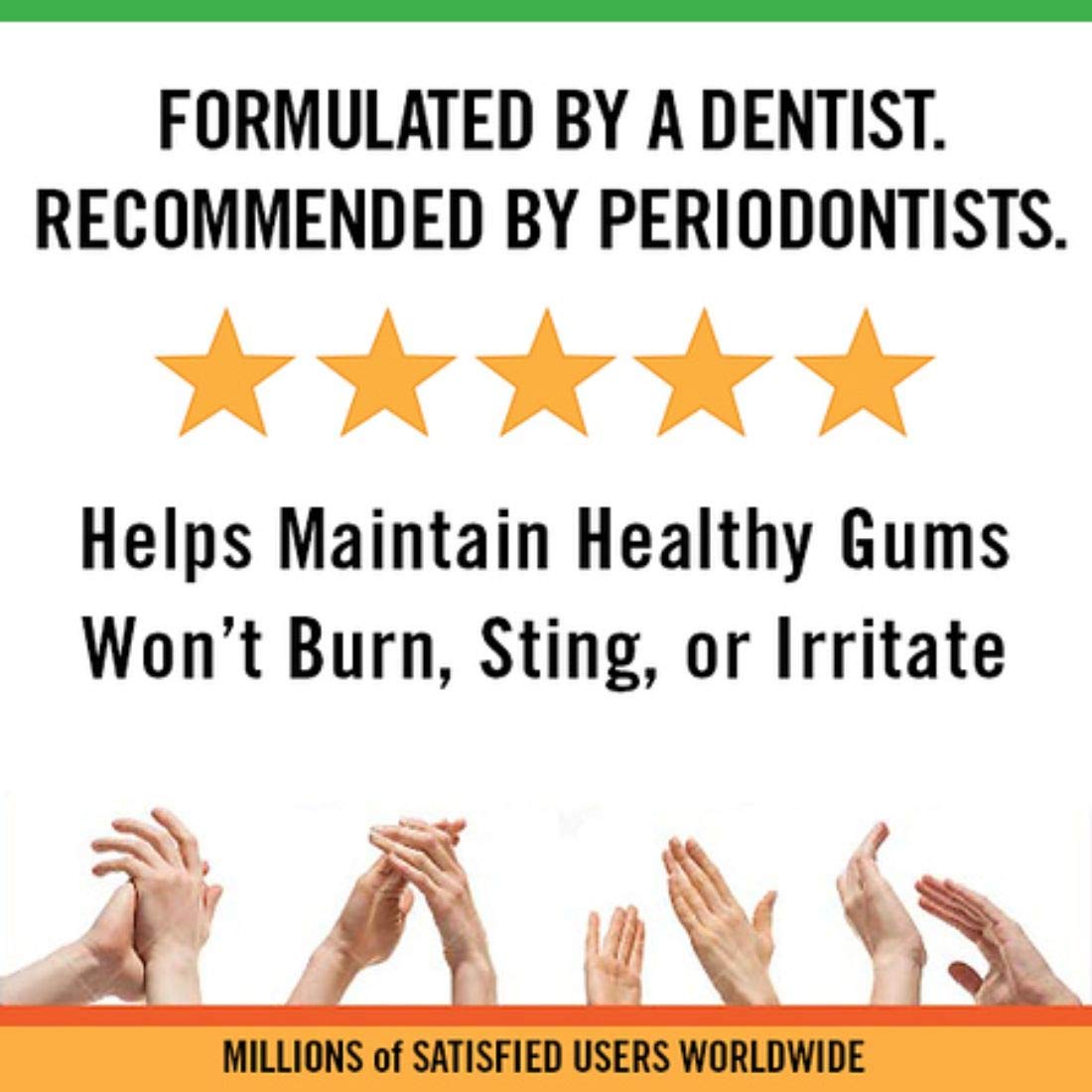 TheraBreath 24 Hour Healthy Gums Periodontist Formulated Oral Rinse, 16 Ounce (Pack of 2): Health & Personal Care