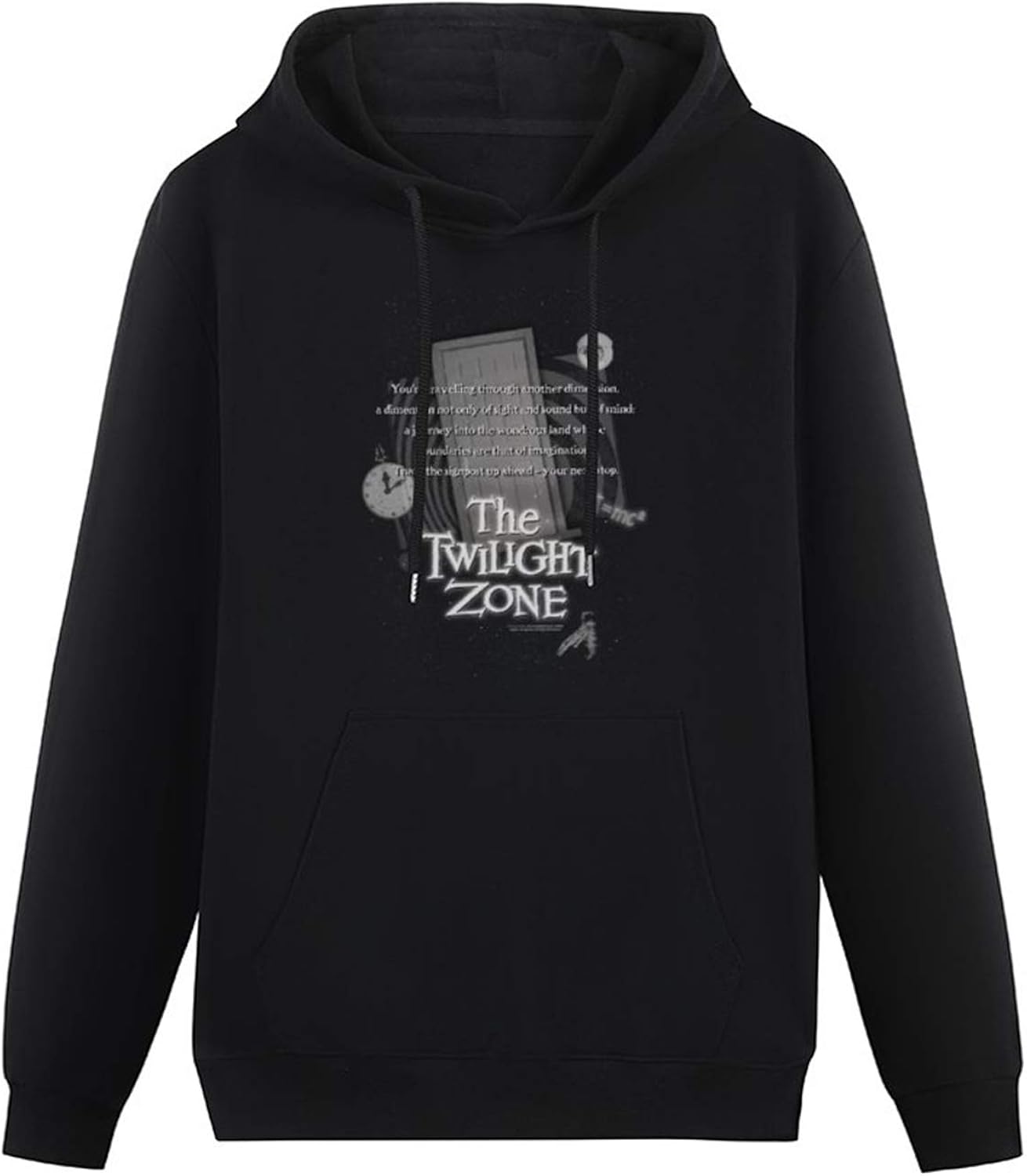 Mens Youth Monologue The Twilight Zone Hoodies Long Sleeve Pullover