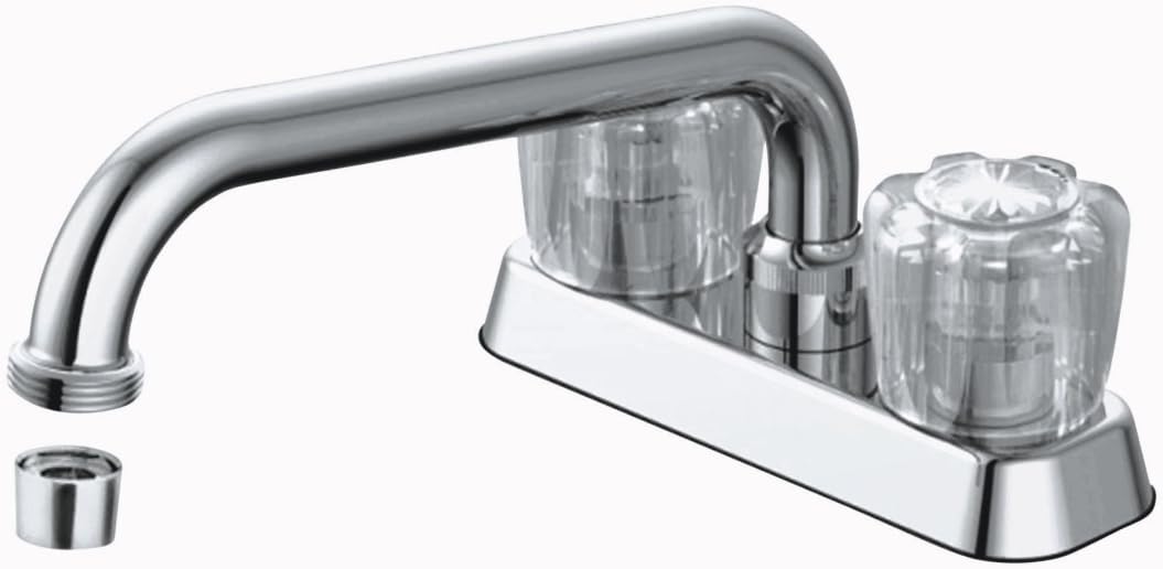 Oakbrook Faucet Low Lead Two Handle 1.5 Gpm 4 " Centers Chrome Finish