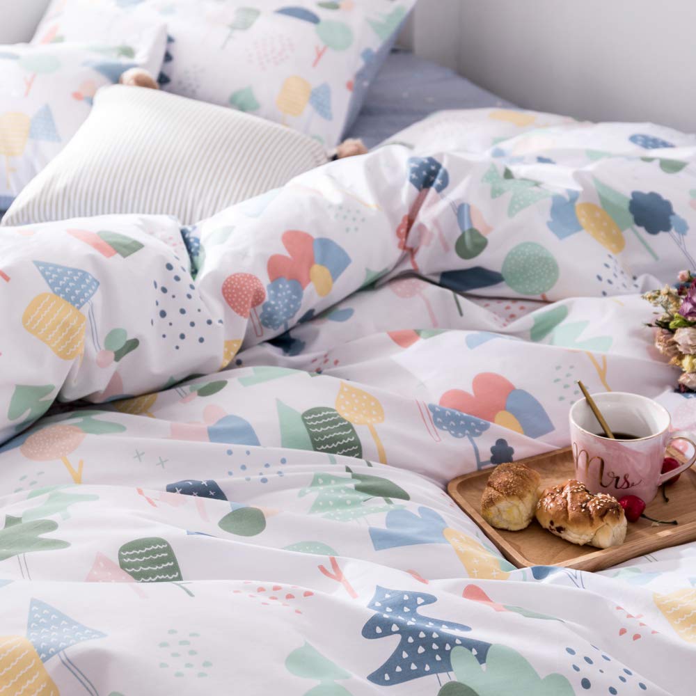 Cartoon Dinosaur Twin Bedding Set Home Textile Kids Duvet Cover Twin Cotton With 1 Children Duvet Cover 2 Pillowcases For Boys Girls Toddler Soft Lightweight Reversible Bed Sets Dinosaur Park Twin Toys Games Duvet
