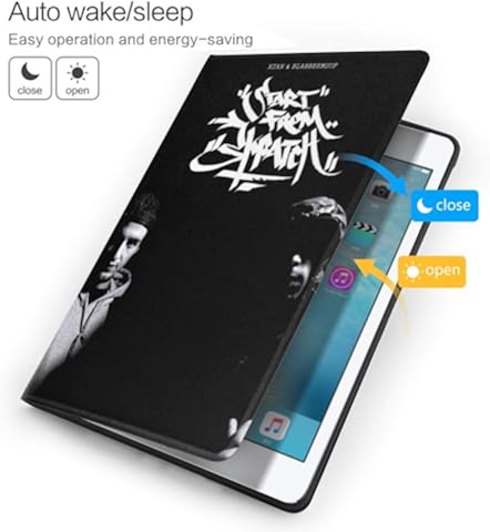 Wehoiweh Blabb-Ermouf Carcasa antiarañazos delgada y ligera con soporte ajustable, función de reposo/despertador, protección trasera para iPad Air3 10.5 iPad Air3 10.5 talla única