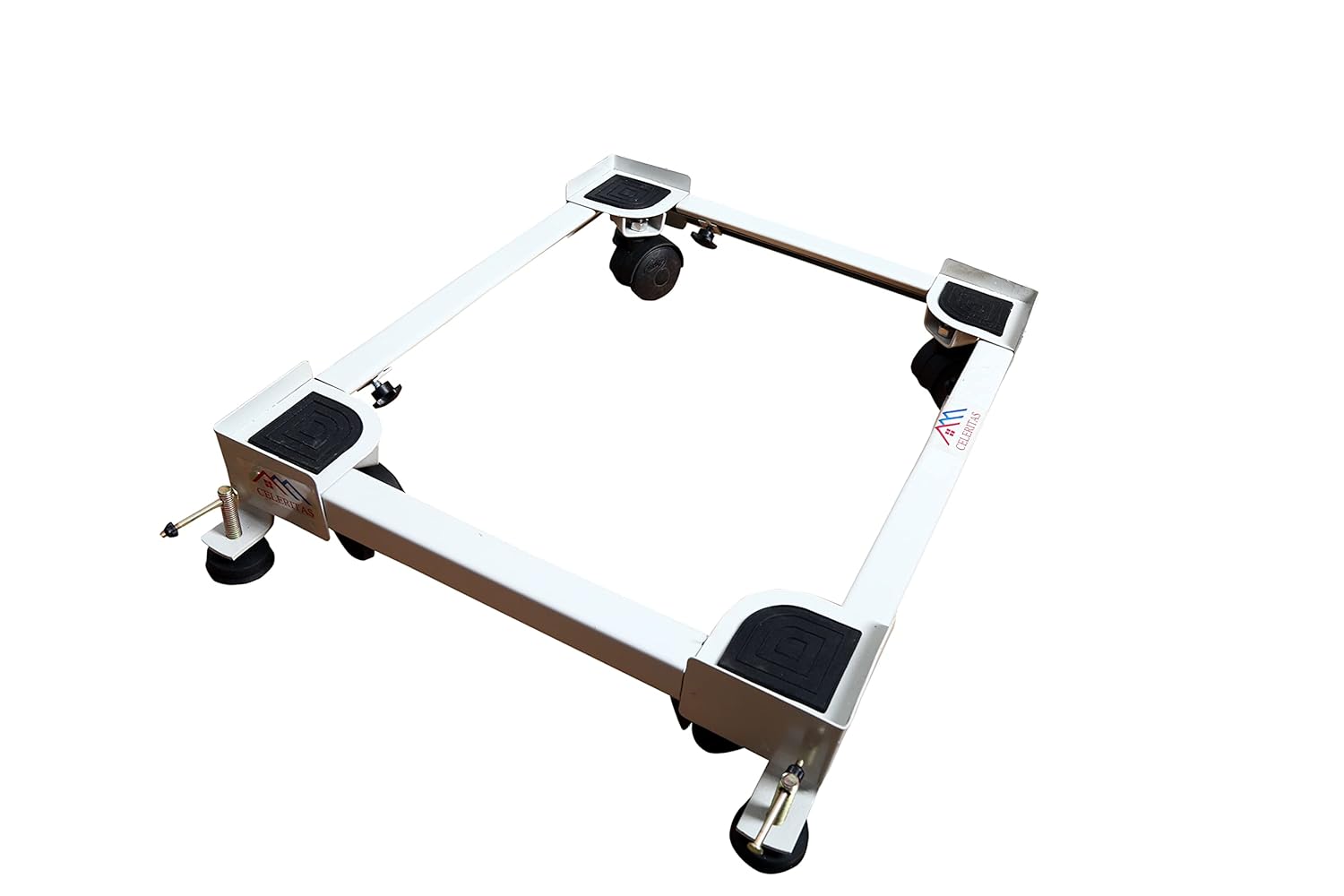 HS Heavy Duty Adjustable Front Load Washing Machine Stand/Trolley