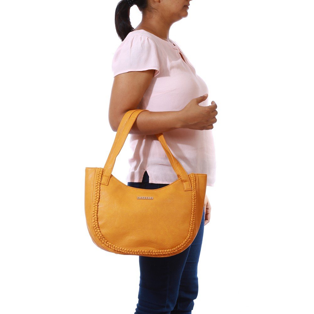 caprese senorita women's tote bag (yellow)