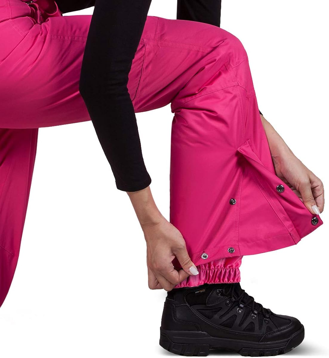 FREE SOLDIER Women's Outdoor Snow Ski Insulated Pants Windproof Waterproof Breathable Pants for Snowboarding : Clothing