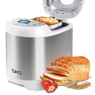 SKG 2LB Otomatik Programlanabilir Ekmek Makinesi &Ccedil;ok Fonksiyonlu Ekmek Makinesi-G&uuml;m&uuml;ş