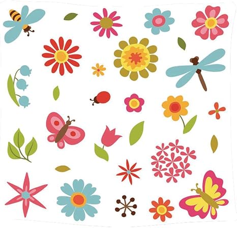 Amazon Co Jp 美しい花 タペストリー 野球 インテリア 壁掛け ファブリック バナー ハンギング ファブリック 180 Cm X140 Cm カブトムシ 蝶のイラストの自然セット ホーム キッチン