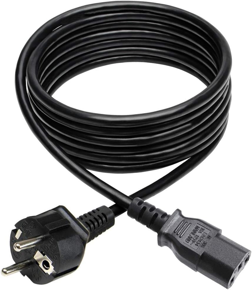 Amazon Basics Cable de alimentación de repuesto para PlayStation 4 Pro, 2 metros, Negro