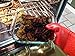 Elbee Home Heat-Resistant, Easy-Clean, Extra-Long Oven Mitts for Cooking, Baking and Grilling with Bonus Pot Holder Included