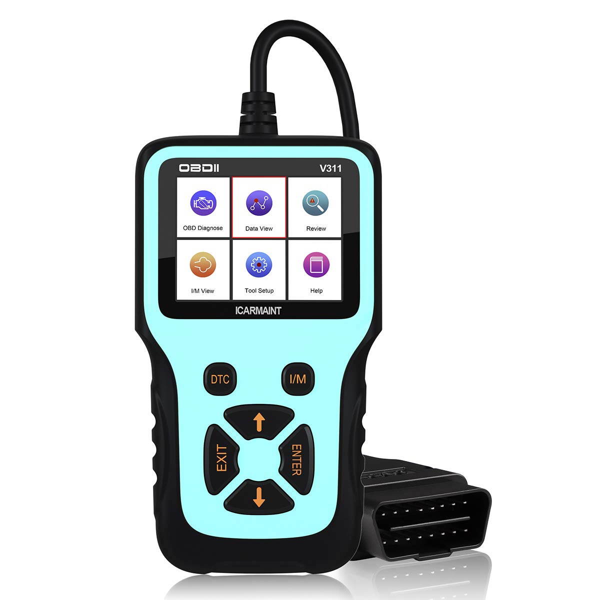 Buy ICARMAINT OBD2 Diagnostic Tool Car Vehicle Fault Code Reader OBDII