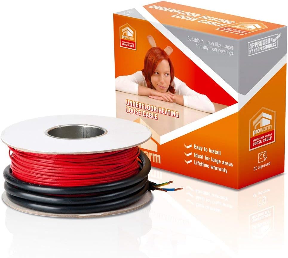 ProWarm Electric Underfloor Heating Cable 200W - 3.2m2