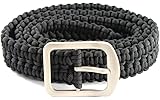 ASR Outdoor Milspec Paracord Belt Stainless Steel Survival Belt Buckle