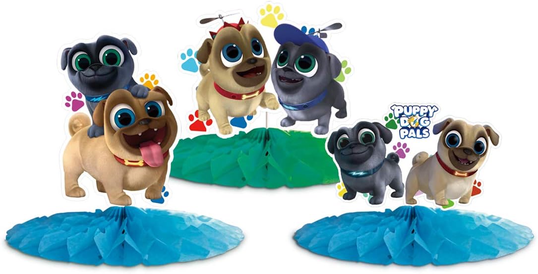 Puppy Centerpieces Dog Party Supplies Tables Desk Decorations Party Favor