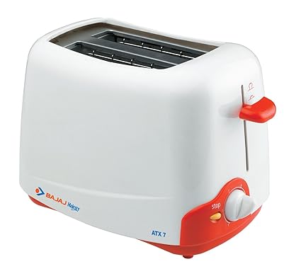 Bajaj Majesty ATX 7 2-Slice Auto Pop-up Toaster