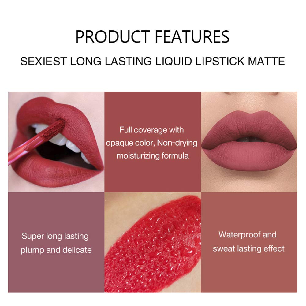 handaiyan matte liquid lipstick