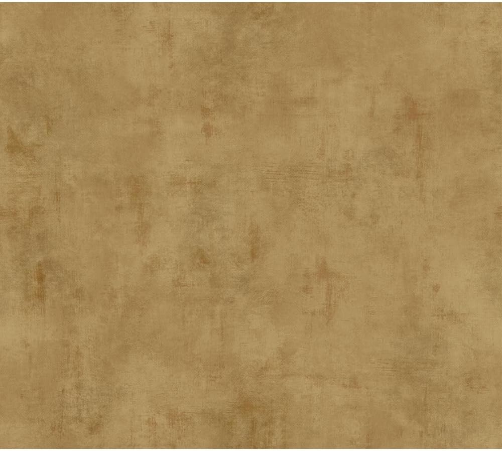 York Wallcoverings GF0831 Gold Leaf Faux Texture Wallpaper, Metallic Gold, Russet