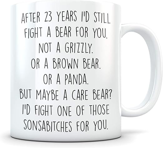 23rd anniversary gift for him