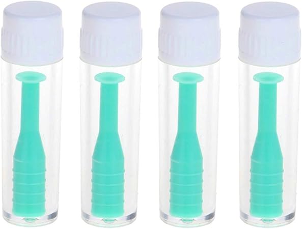 Amazon コンタクトレンズ 取り外し器 ケアスティック 4個セット 柔らか素材 サクションスティック 応急 救急 装着 つけはずし器具 グリーン Yffsfdc ピンセット