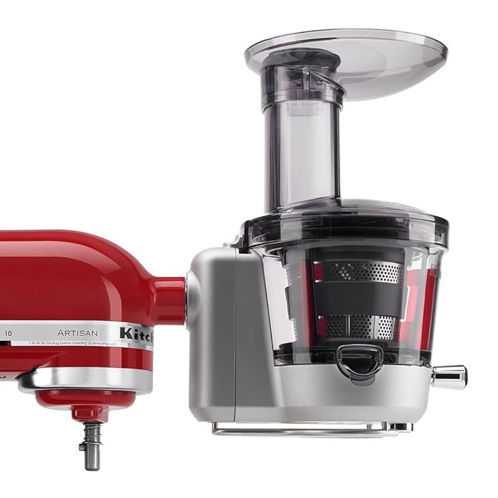 KitchenAid RKSM1JA (CERTIFIED REFURBISHED) Juicer or Juice Extractor and Sauce Attachment for Stand Mixer
