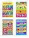 L&O Goods 10-Pack Large Educational Posters for Preschoolers, Kids, Kindergarten Classrooms | Fun Early Learning for Alphabet Letters, Numbers, Shapes, Colors, Seasons, Emotions and Days | 12x18