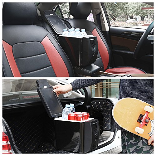 BISOZER Portable 6L Car Mini Fridge Type Electrical Cooler Heater Car Refrigerator Freezer Warmer Cooler Box - Thumbnail 4