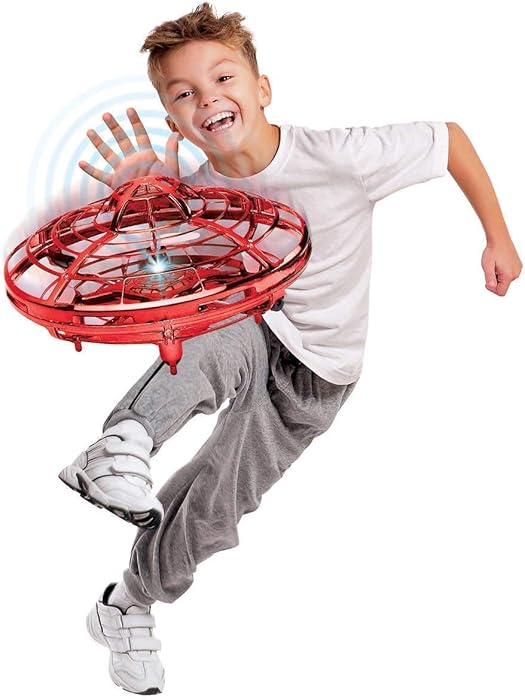 Hover Star Motion Controlled UFO, Red