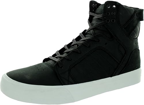 supra skytop black white