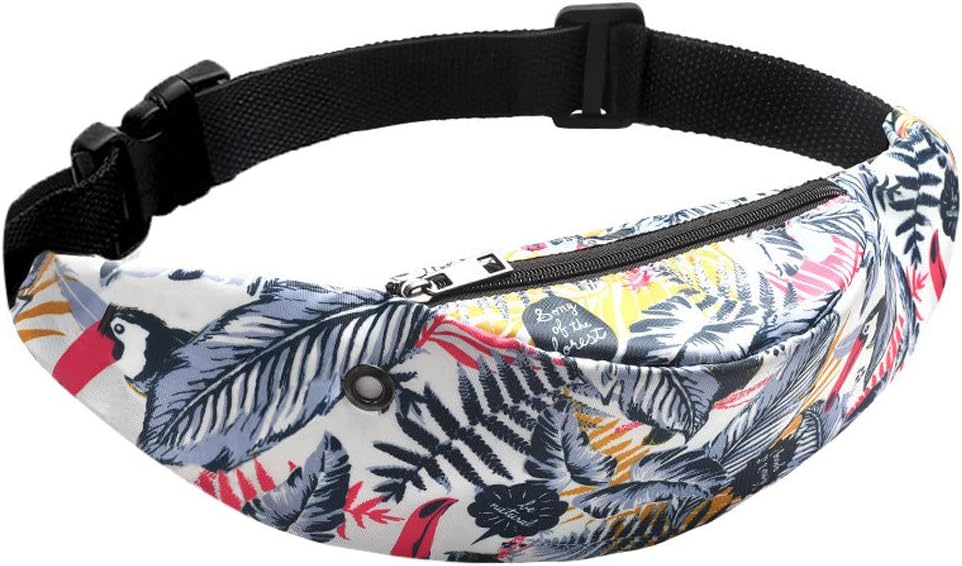 TITAP 2018 New Style 1PC Colorful Waist Bag Waterproof Travel Fanny Pack Mobile Phone Waist Pack Belt Bag (E)