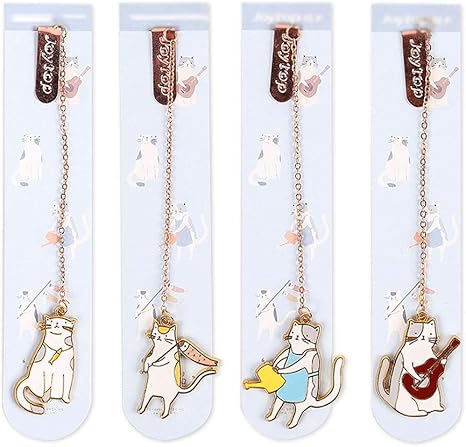 Amazon Co Jp ヴィンテージブックマーク 4本の金属クリエイティブブックマーク 学生かわいいペンダント文房具 ブックペンダント アニメブックマークdiy手作りの理想的なギフト 仕切りカード Color B 文房具 オフィス用品